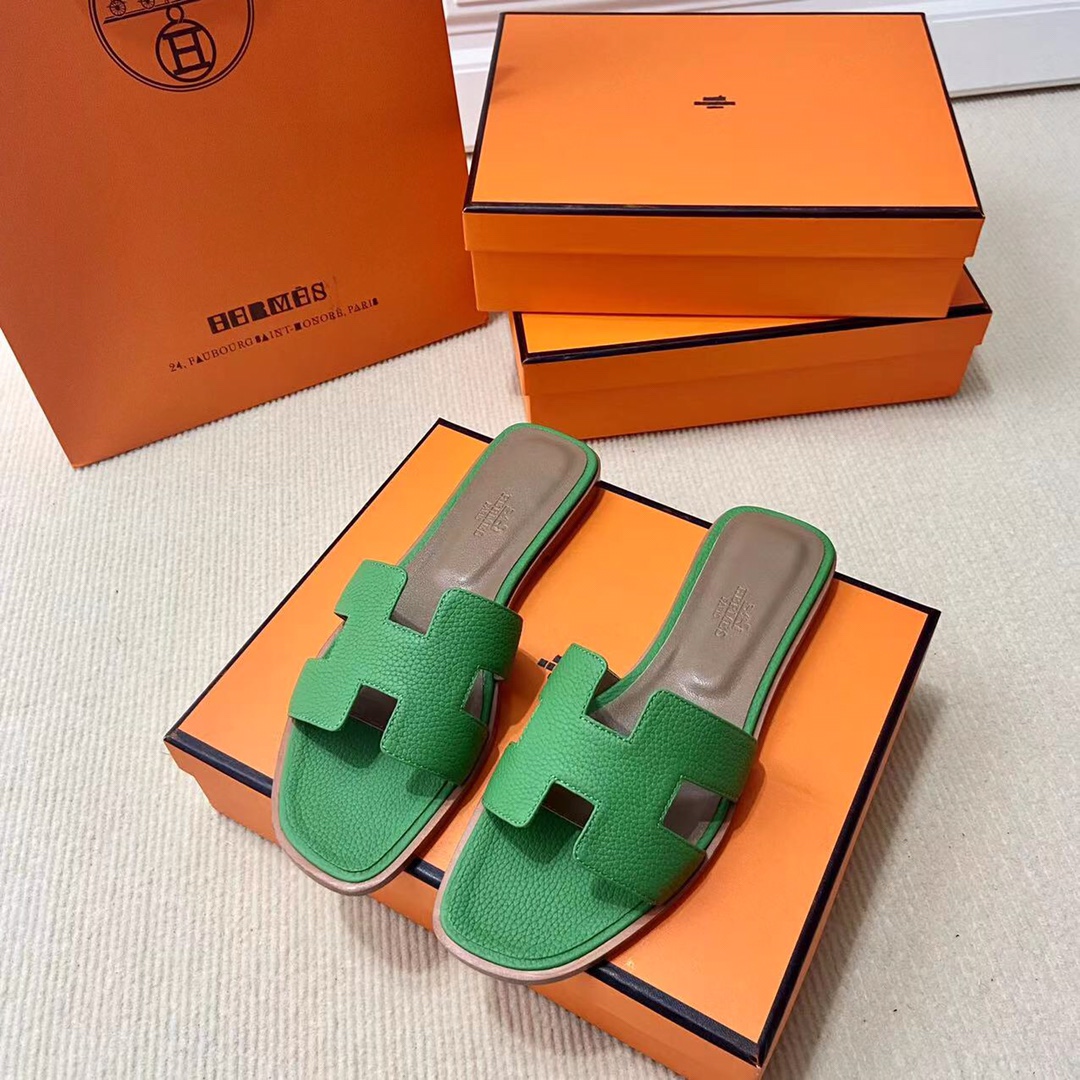 에르메스 올수공 오란 슬리퍼 샌들 앱송 75